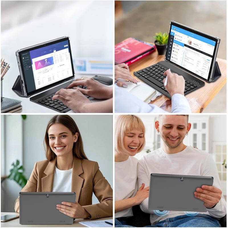 Tablet 10.1’’ Android 14 con Teclado y Ratón – 8GB+64GB