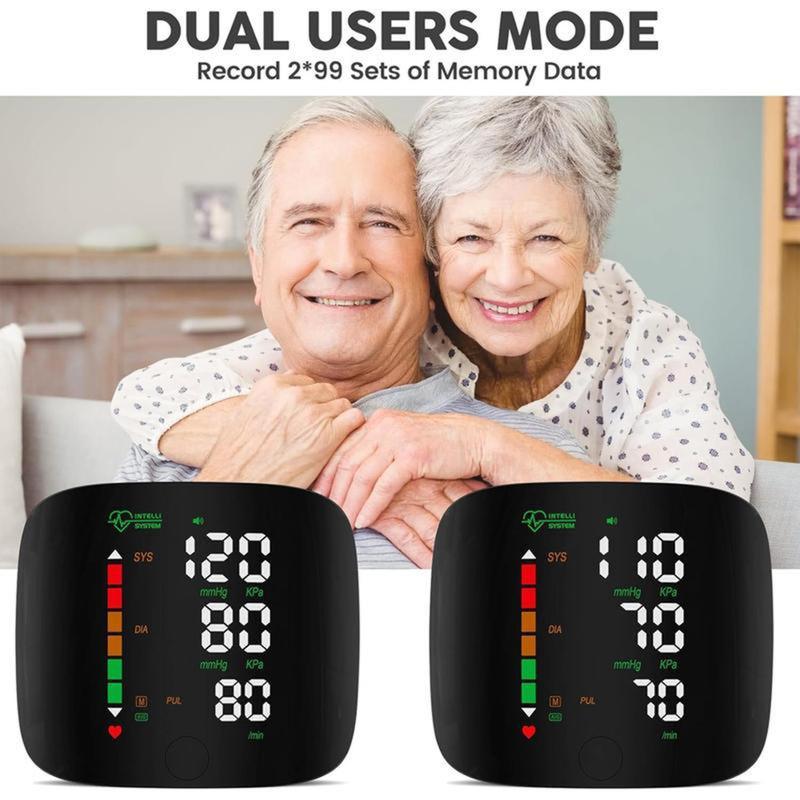 Tensiómetro de Muñeca Digital – Pantalla LED Táctil