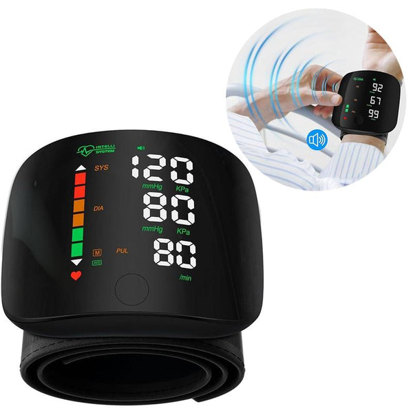 Tensiómetro de Muñeca Digital – Pantalla LED Táctil